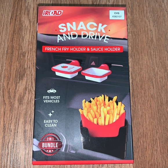Snack and Drive French Fry & Sauce Holder - Picture 7 of 10